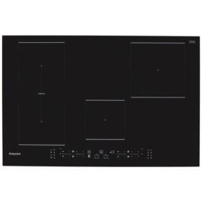 Hotpoint TB3977BBF 77cm Induction Venting Hob - Black