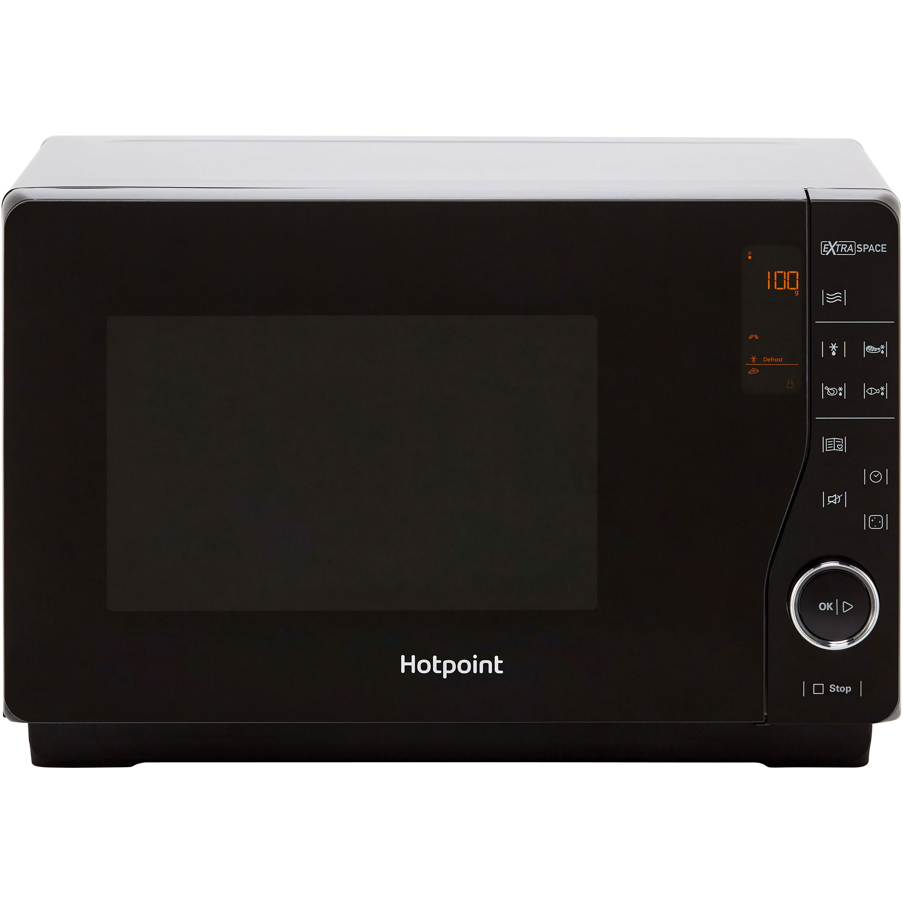 Hotpoint Ultimate Collection MWH2621MB_BK 25L Freestanding Microwave ...