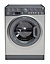 Hotpoint WDAL8640GUK Freestanding Washer dryer - Graphite