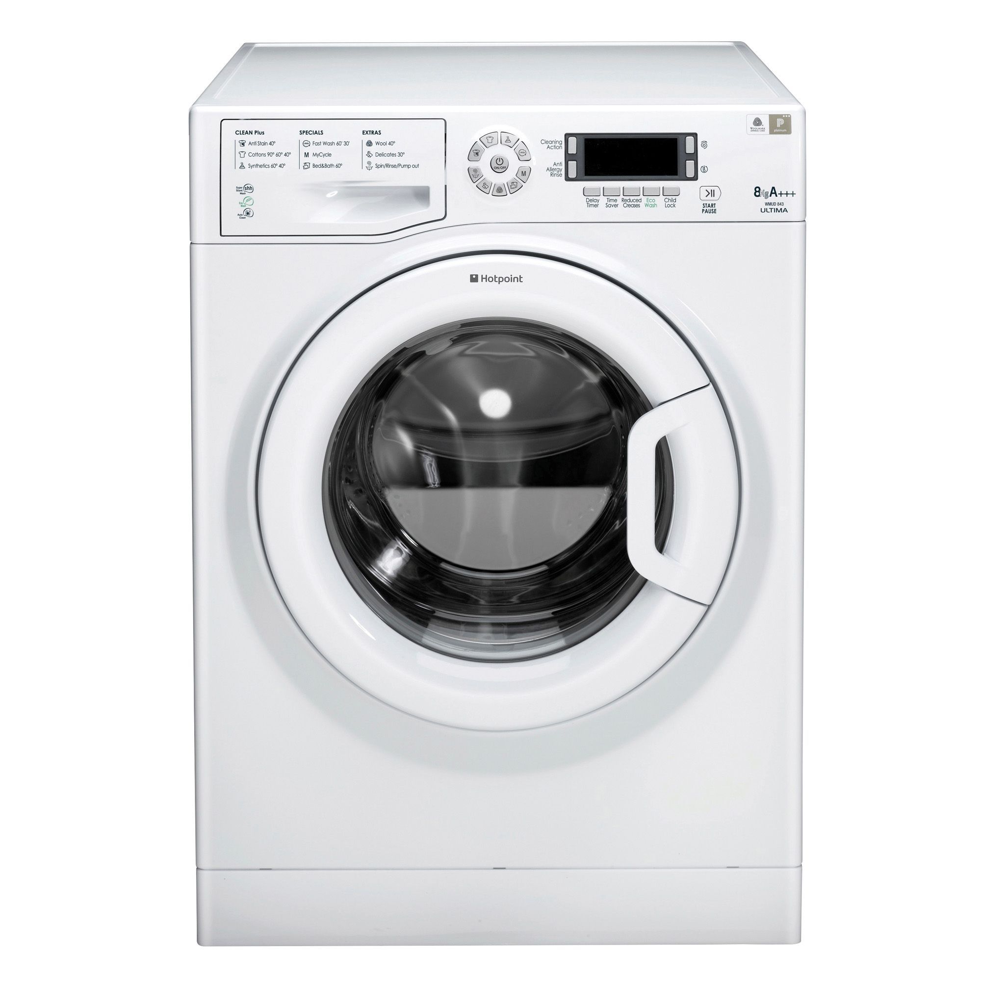 Hotpoint White Washing Machine Diy At B Q [ 618 x 618 Pixel ]