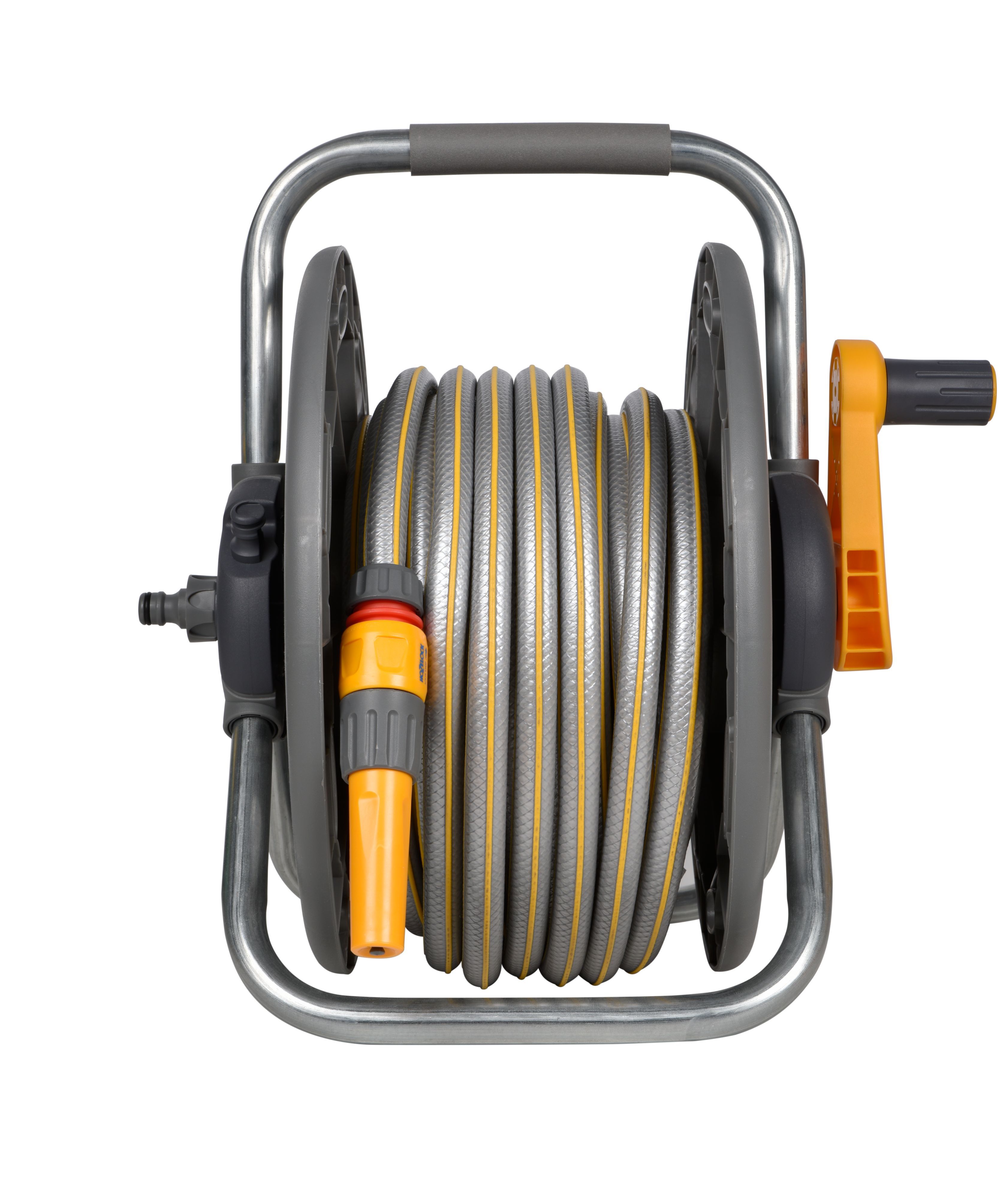  Pipe Reel Rack, G1/2in Garden Hose Reel Rack Portable