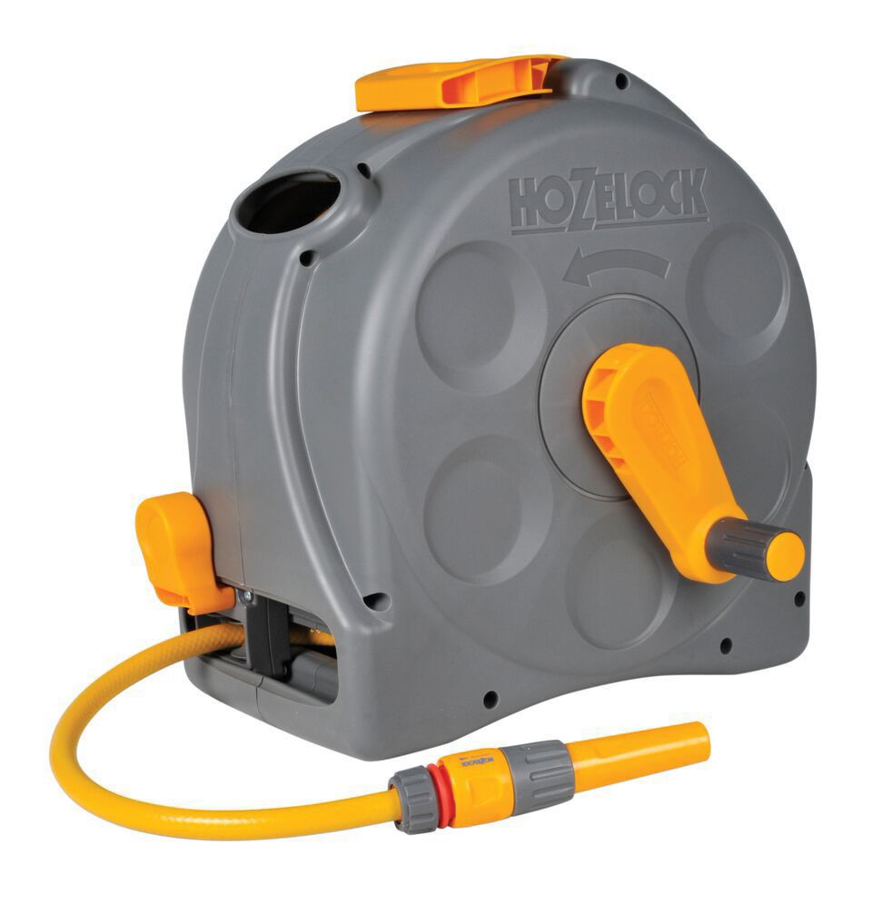 Hozelock wall deals mounted hose reel