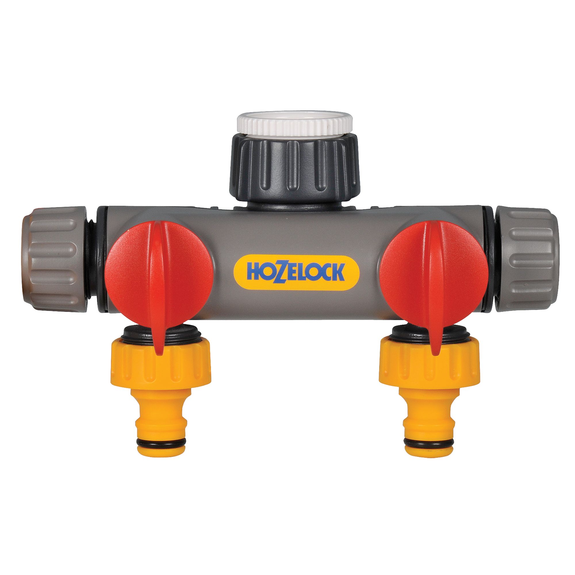 Hozelock 2-way hose pipe connector