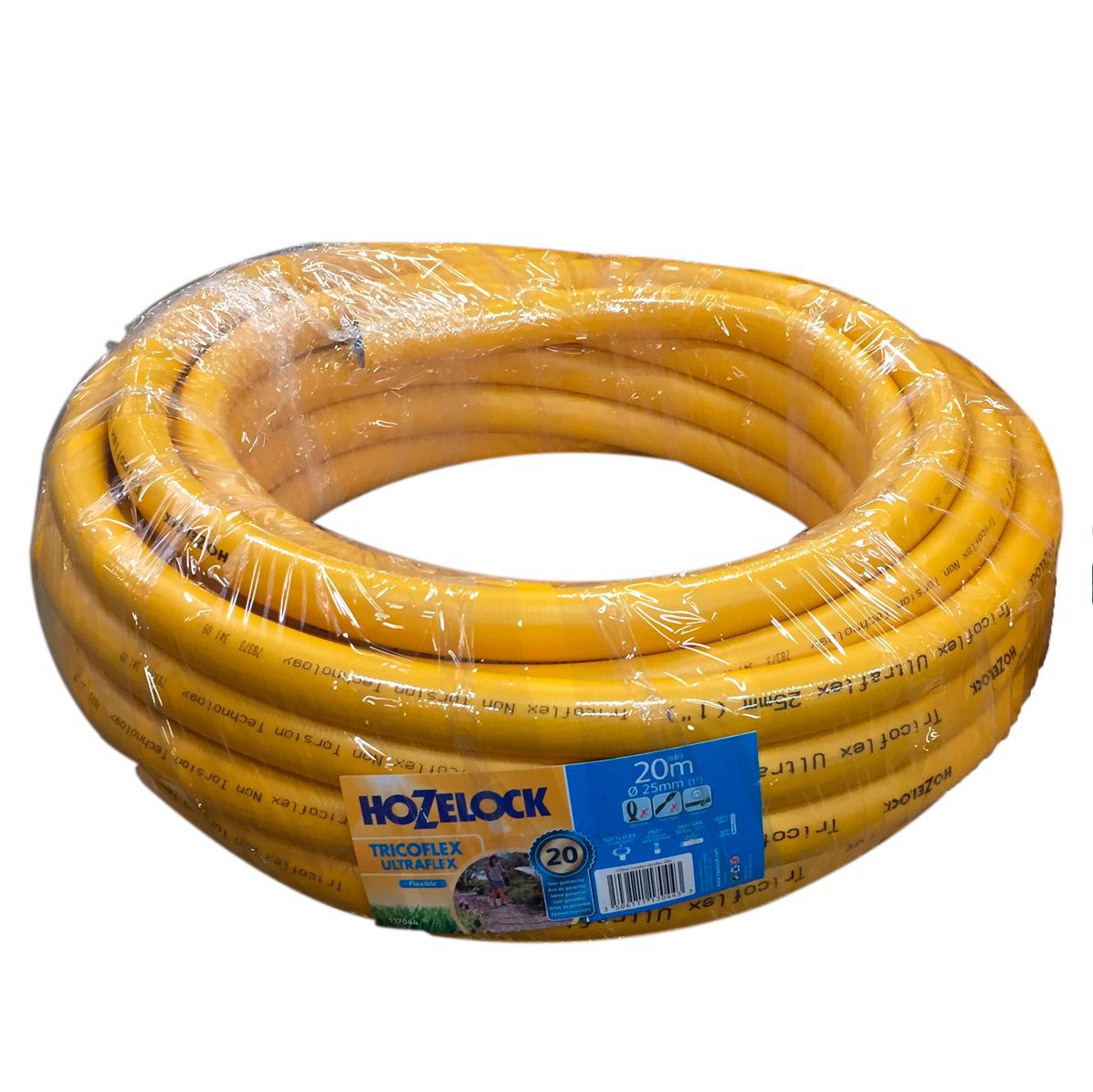 Hozelock 6765 0000 Yellow 5-layer reinforced hose pipe (L)10m