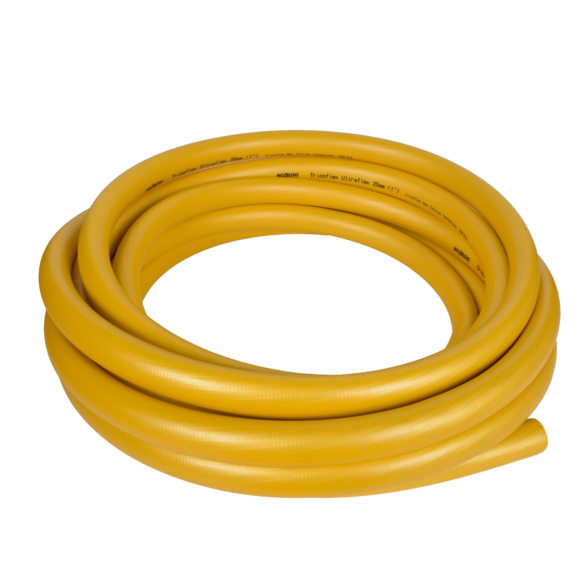 Hozelock 117039 Yellow 5-layer reinforced hose pipe (L)20m