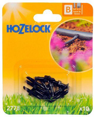 Hozelock Black Hose pipe connector
