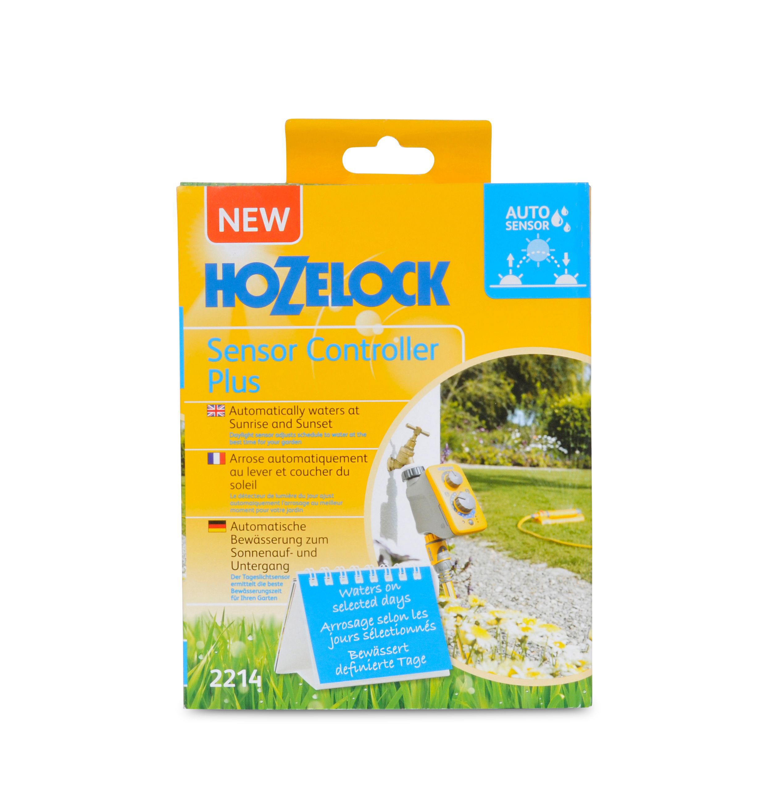 Hozelock Daylight sensor Electronic water Timer DIY at B&Q