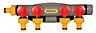 Hozelock Grey, red & yellow 4-way hose pipe connector