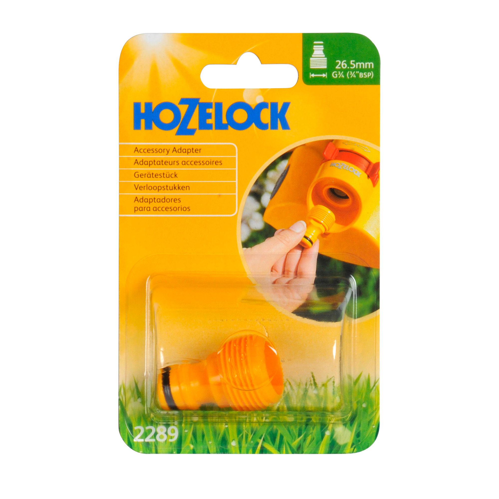 Hozelock Male Hose pipe connector