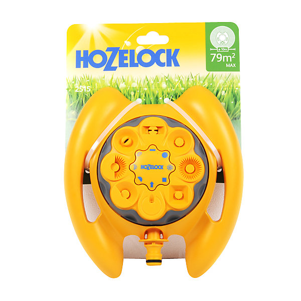 Covers 79m² 5020010061629 8 Spray Patterns Hozelock Hozelock Multi Sprinkler Easy Grip 