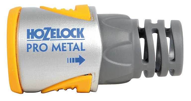 15/19 mm Hozelock Hozelock 2040 Metal Pro Hose End Connector Grey 