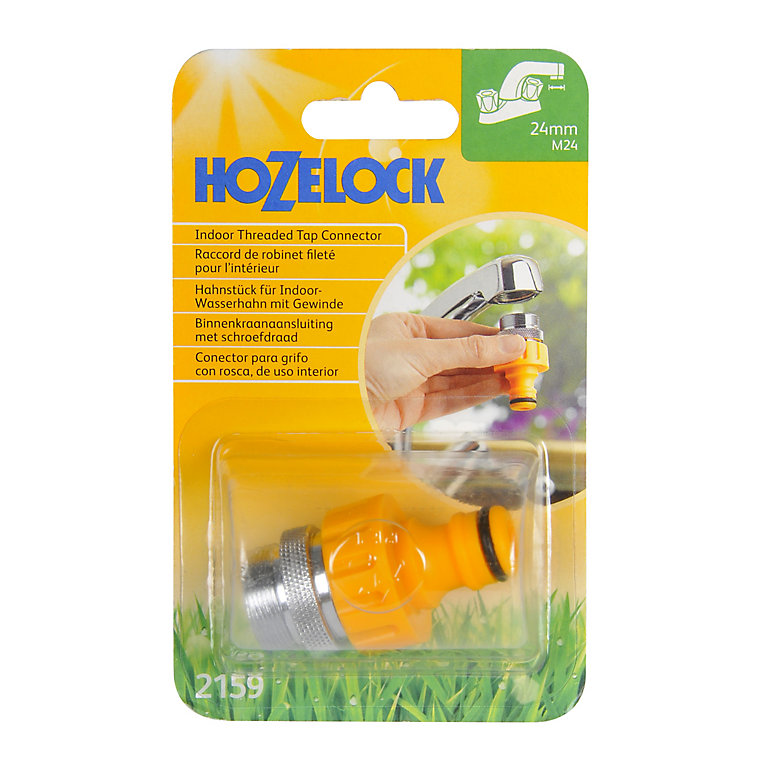 HOZELOCK 2159 HOSE PIPE INDOOR MALE THREADED TAP KITCHEN TAP CONNECTOR 