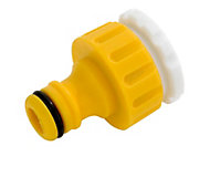 Hozelock Yellow Tap connector (W)100mm