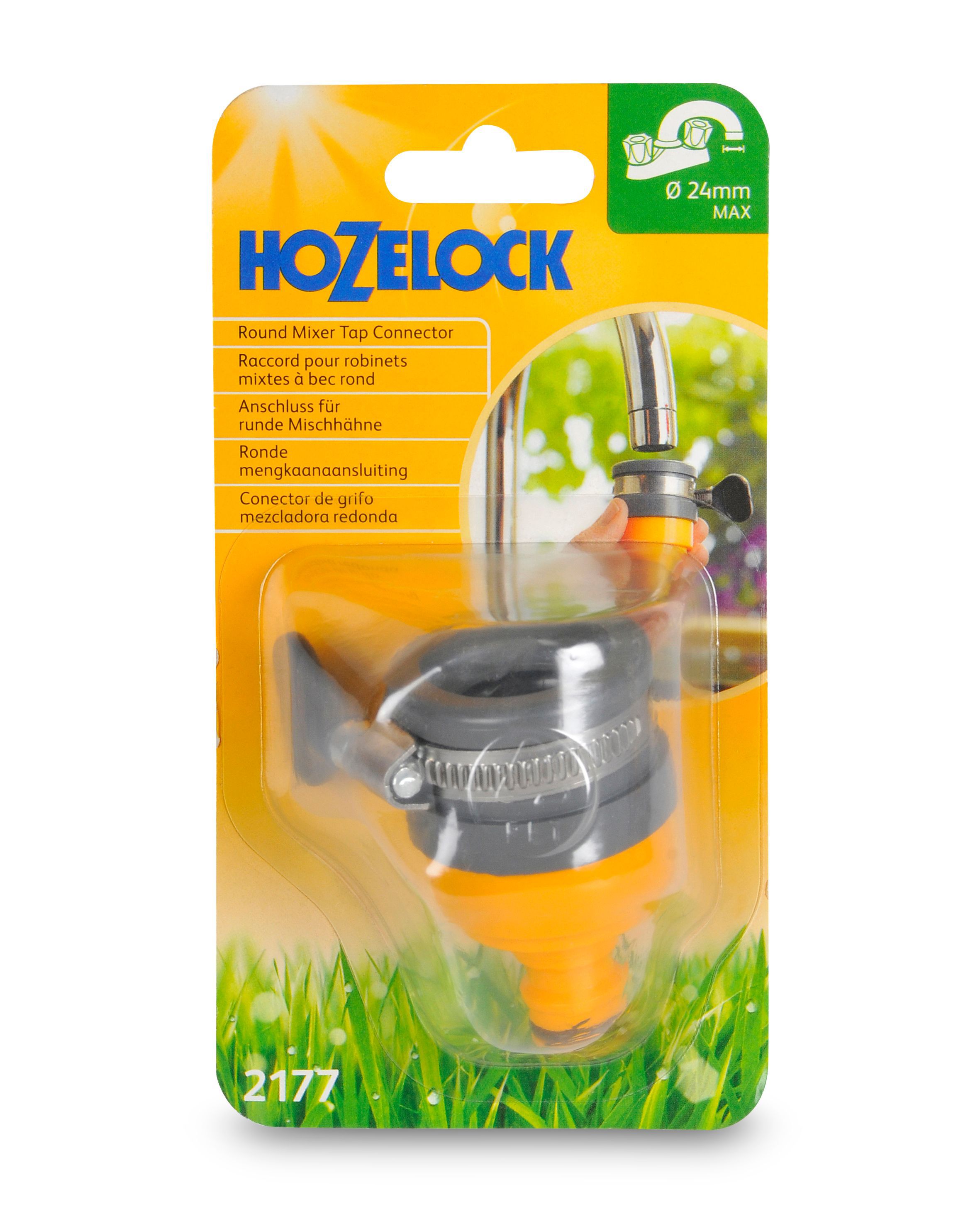 Hozelock Yellow Tap connector (W)70mm DIY at B&Q