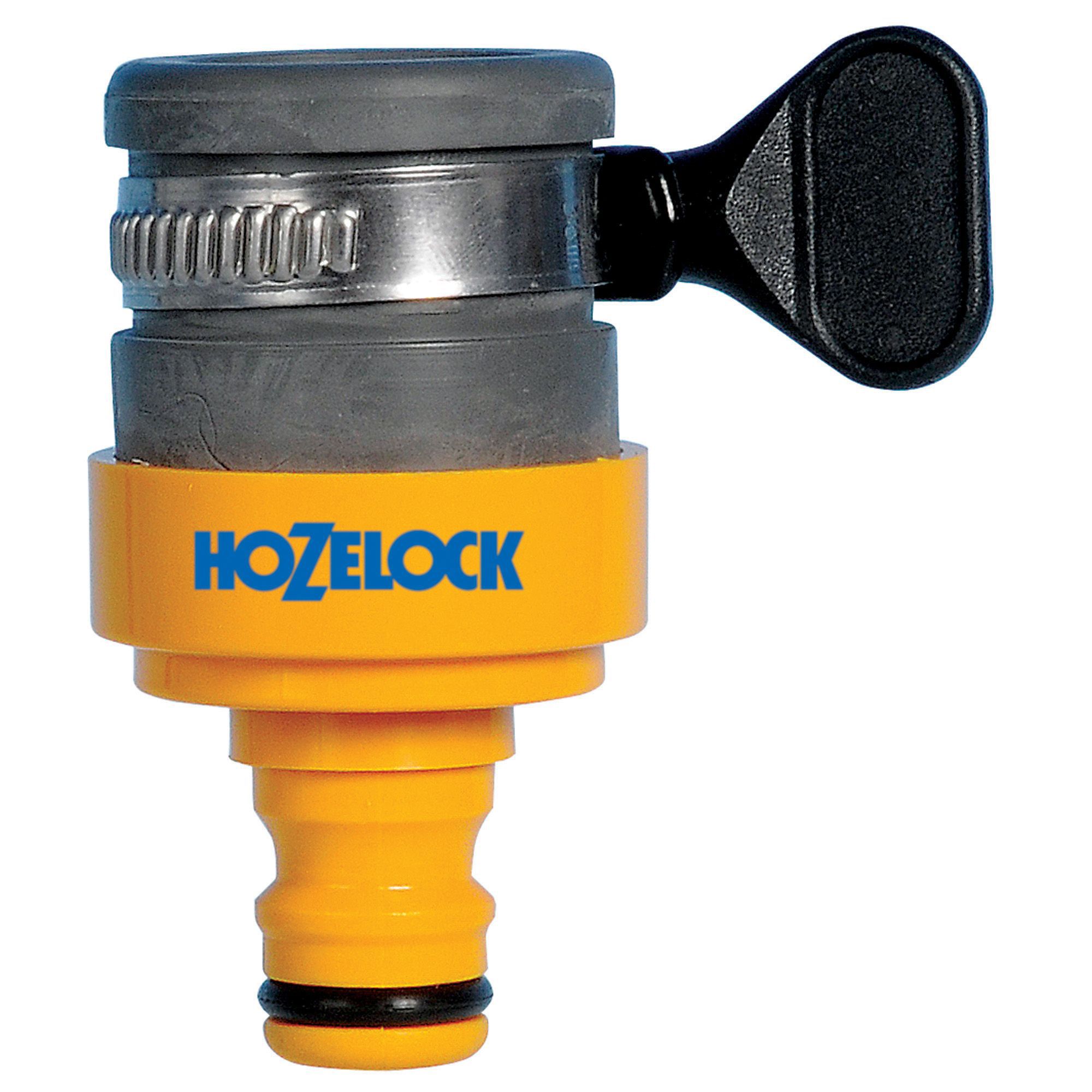 Hozelock Yellow Tap connector DIY at B&Q