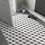 Hydrolic Anthracite Matt Concrete effect Porcelain Floor Tile Sample