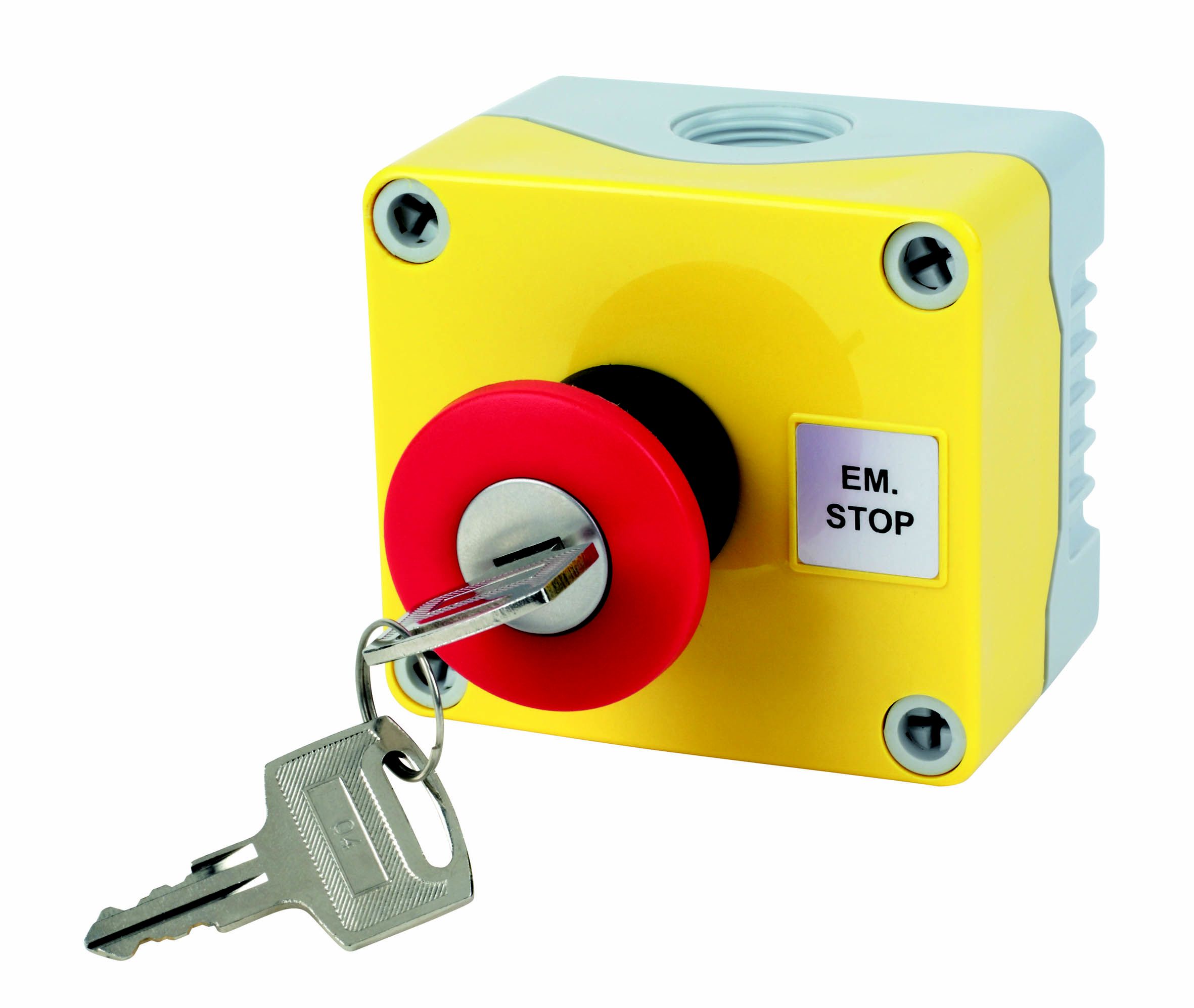 Hylec A-lock push button switch with key reset