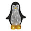 Ice white LED Penguin Silhouette