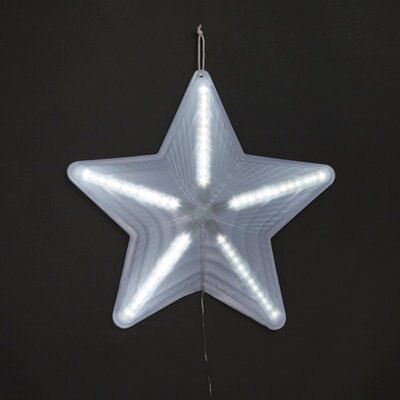 Ice white LED White Chasing star Silhouette (H) 460mm
