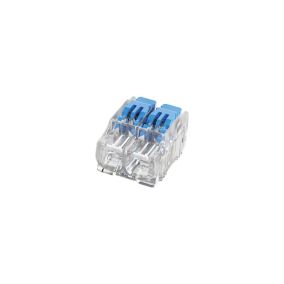 Ideal Industries Blue 32A 2 port Lever connector - 4.00mm², Pack of 10