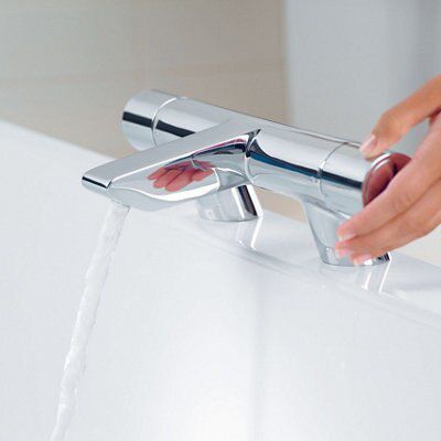 Ideal Standard Active Chrome effect Bath Filler Tap