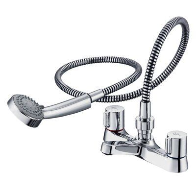 Ideal Standard Alto Chrome effect 2 Tap Hole Shower mixer Tap