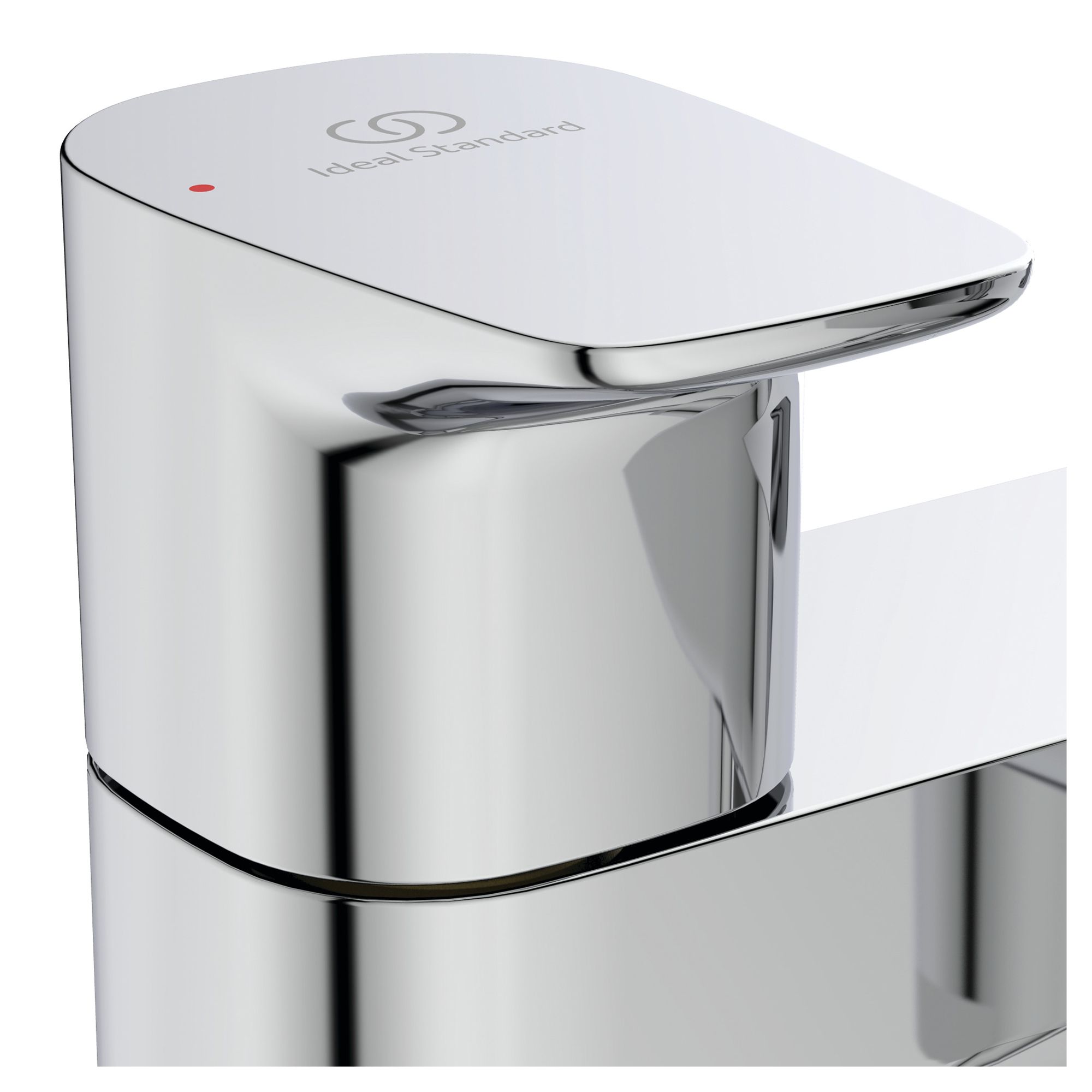 Ideal Standard Ceraplan Chrome effect Surface-mounted 2 Tap Hole Shower mixer Tap