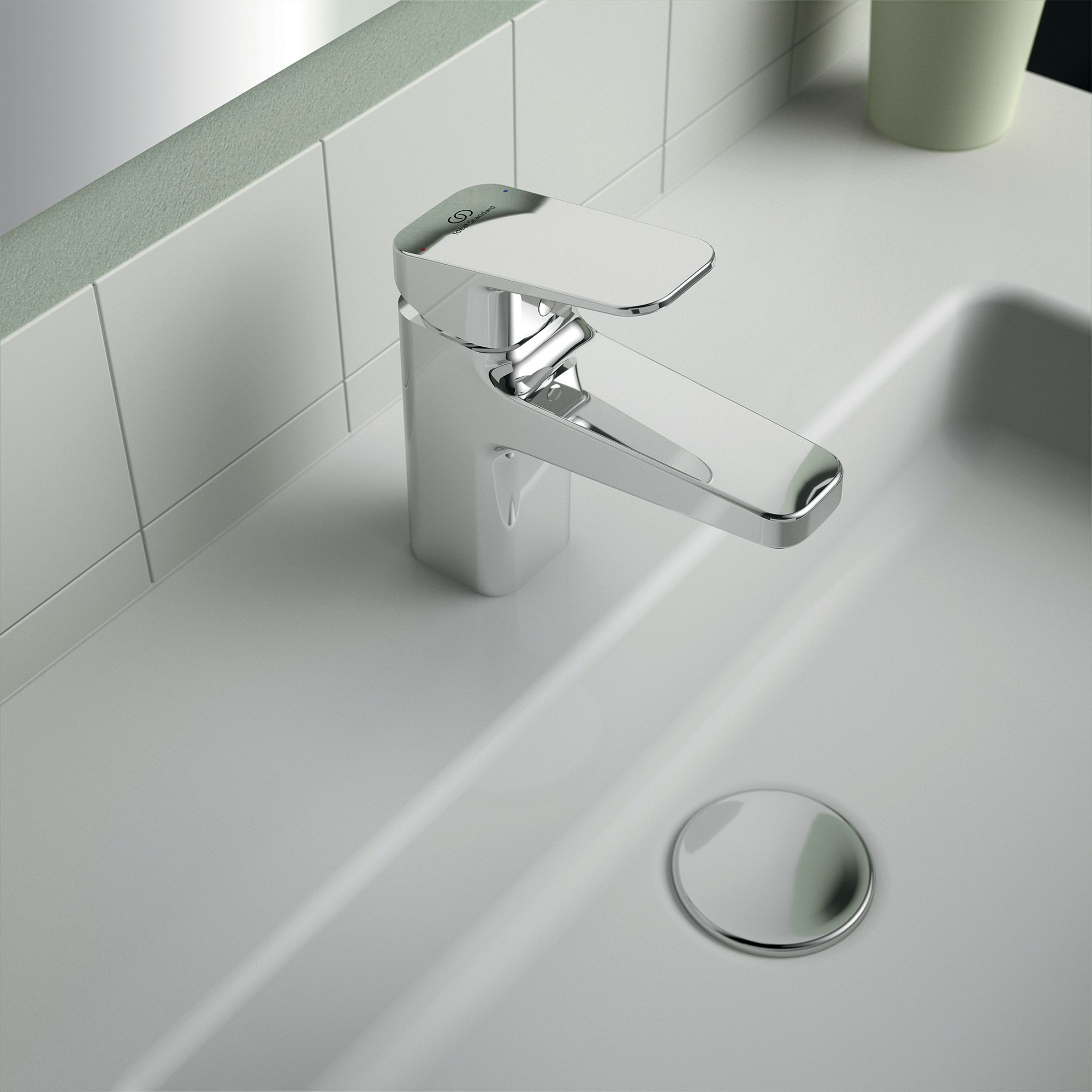 Ideal Standard Ceraline Basin Pillar Taps Chrome 1 Pair - 6