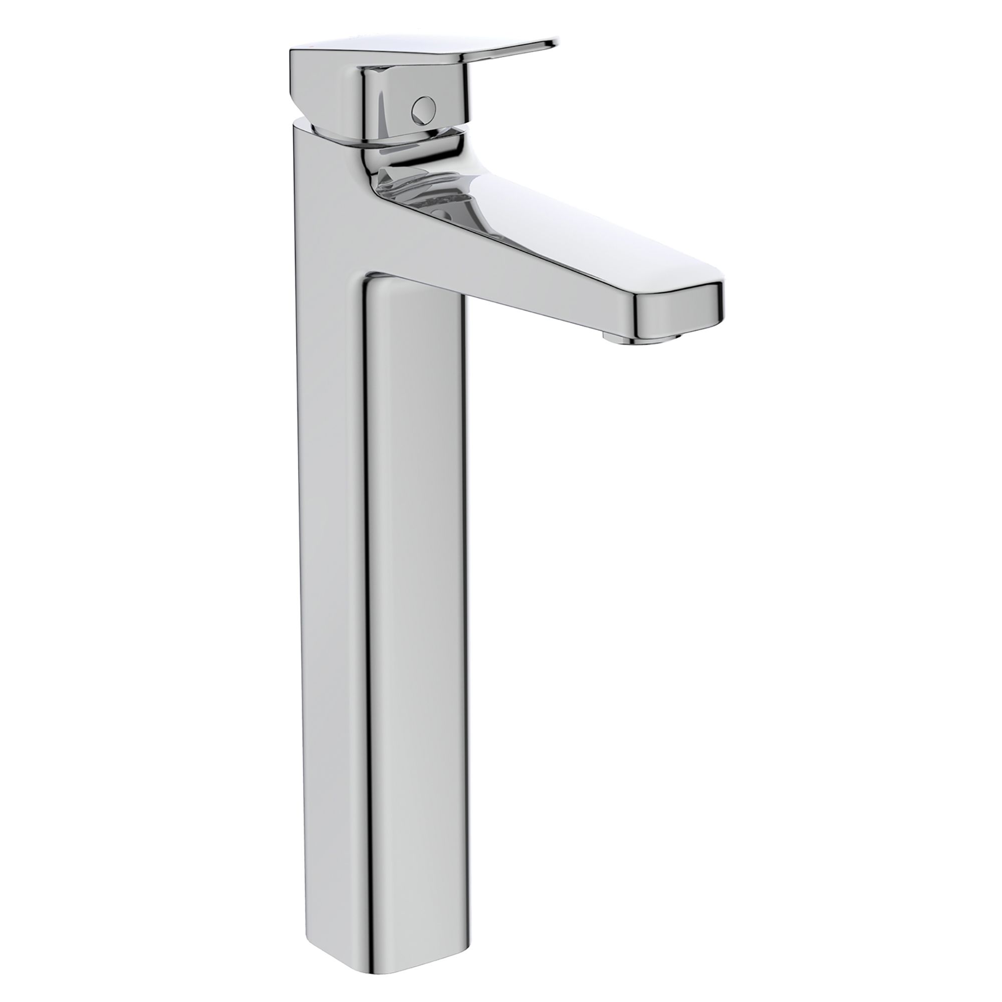 Ideal Standard Ceraplan Tall Chrome effect Square Deck-mounted Manual Basin Mono mixer Tap