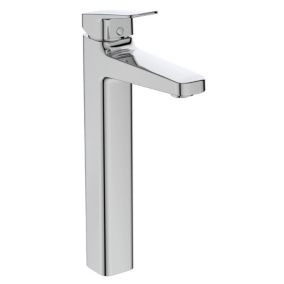 Ideal Standard Ceraplan Tall Chrome effect Square Manual Basin Mono mixer Tap