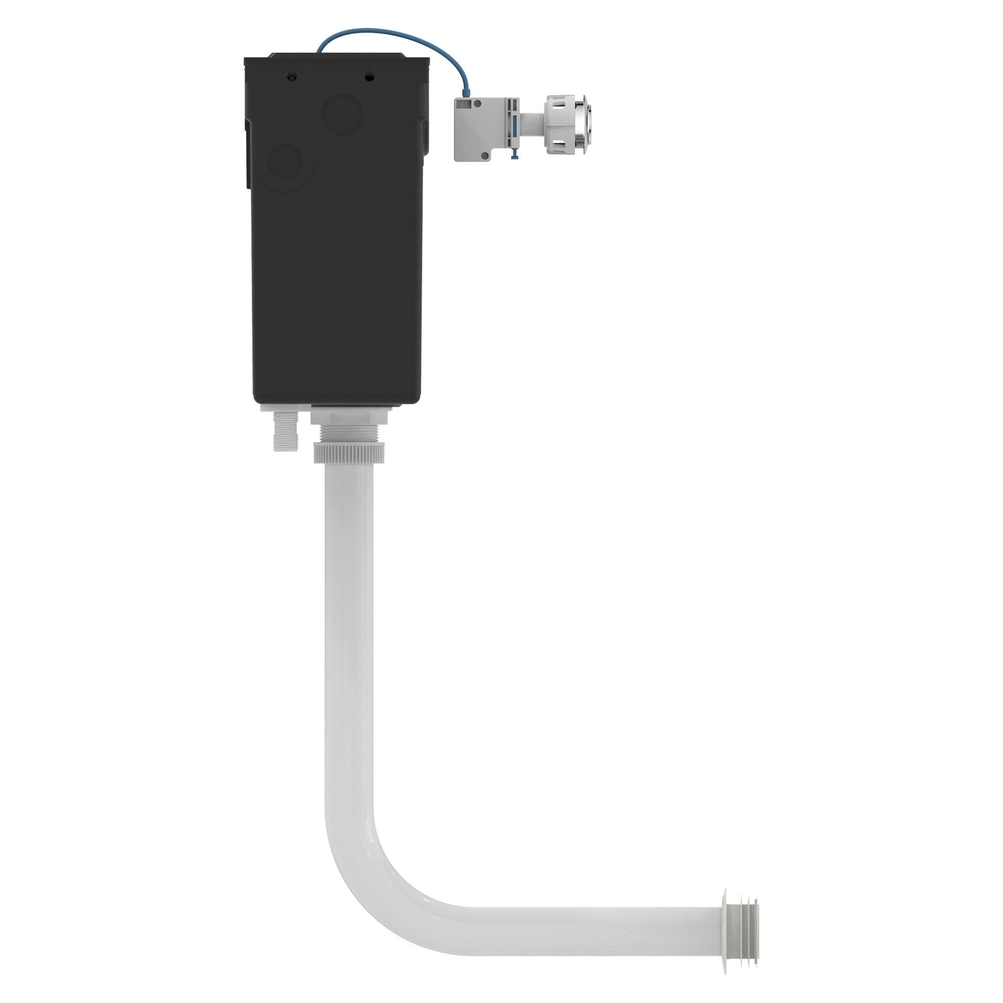Ideal Standard Conceala Black Concealed Water-saving Cistern (H)285mm (W)41cm (D)15cm - 3