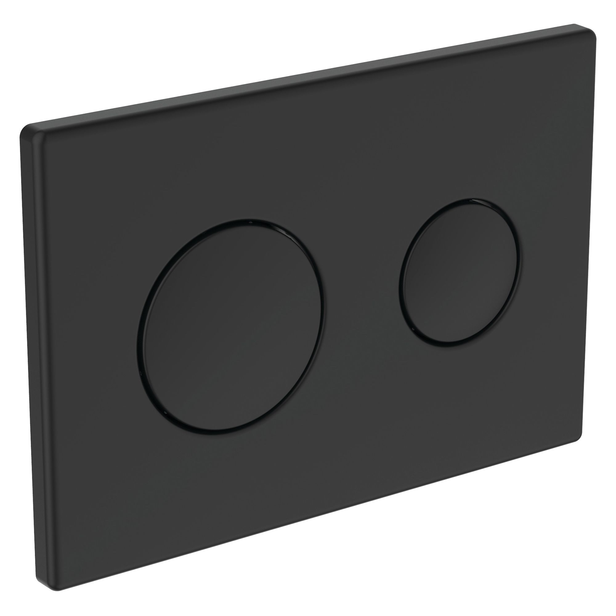 Ideal Standard Conceala Matt Black Water-saving Flushing plate (H)155mm (W)225mm
