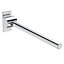 Ideal Standard Concept Freedom Hinged Chrome effect Straight Support Grab rail (L)800mm