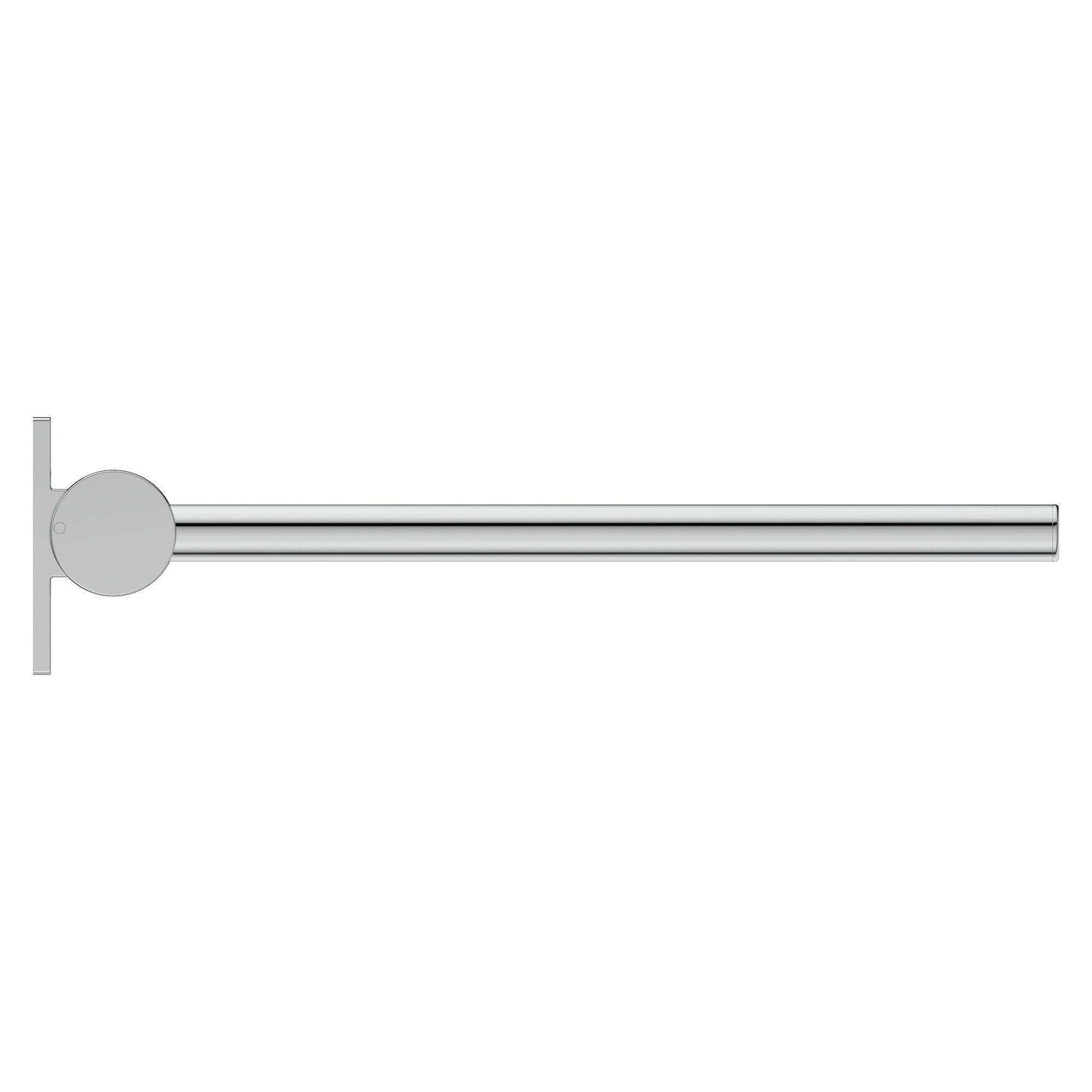 Ideal Standard Concept Freedom Hinged Chrome effect Straight Support Grab rail (L)800mm