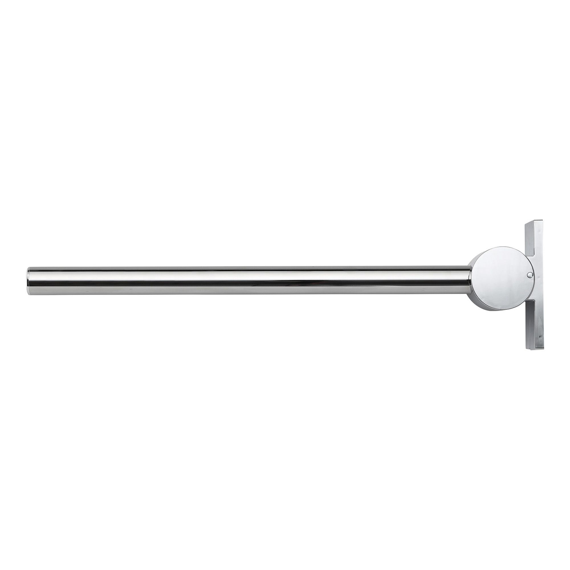 Ideal Standard Concept Freedom Hinged Chrome effect Straight Support Grab rail (L)800mm - 3