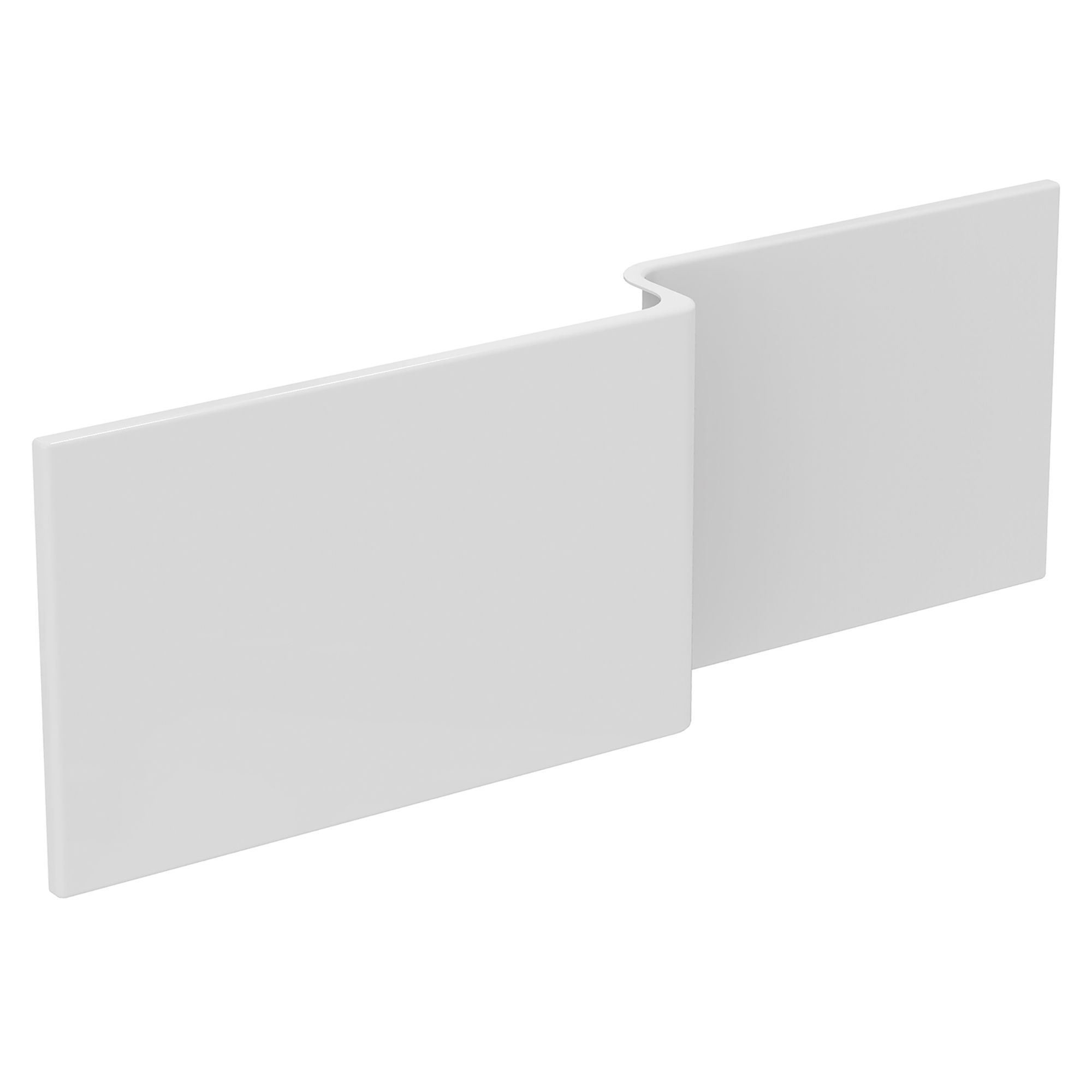 Ideal Standard Concept Space White Rectangular Front Bath panel (H)51cm (W)151cm