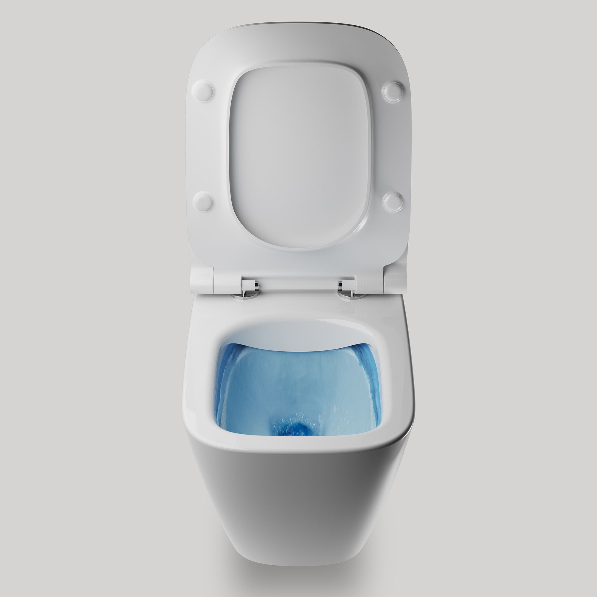 Ideal-Standard Della White Rimless Close-coupled Toilet & cistern with Soft close seat