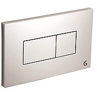 Ideal Standard Dual-flush Wall-mounted Flushing plate (H)146mm (W)230mm