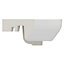 Ideal Standard i.life A Gloss White Rectangular Wall-mounted Corner cloakroom Basin (W)45cm