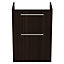 Ideal Standard i.life A Standard Coffee Brown Oak effect Freestanding Bathroom Vanity unit (H) 853mm (W) 600mm