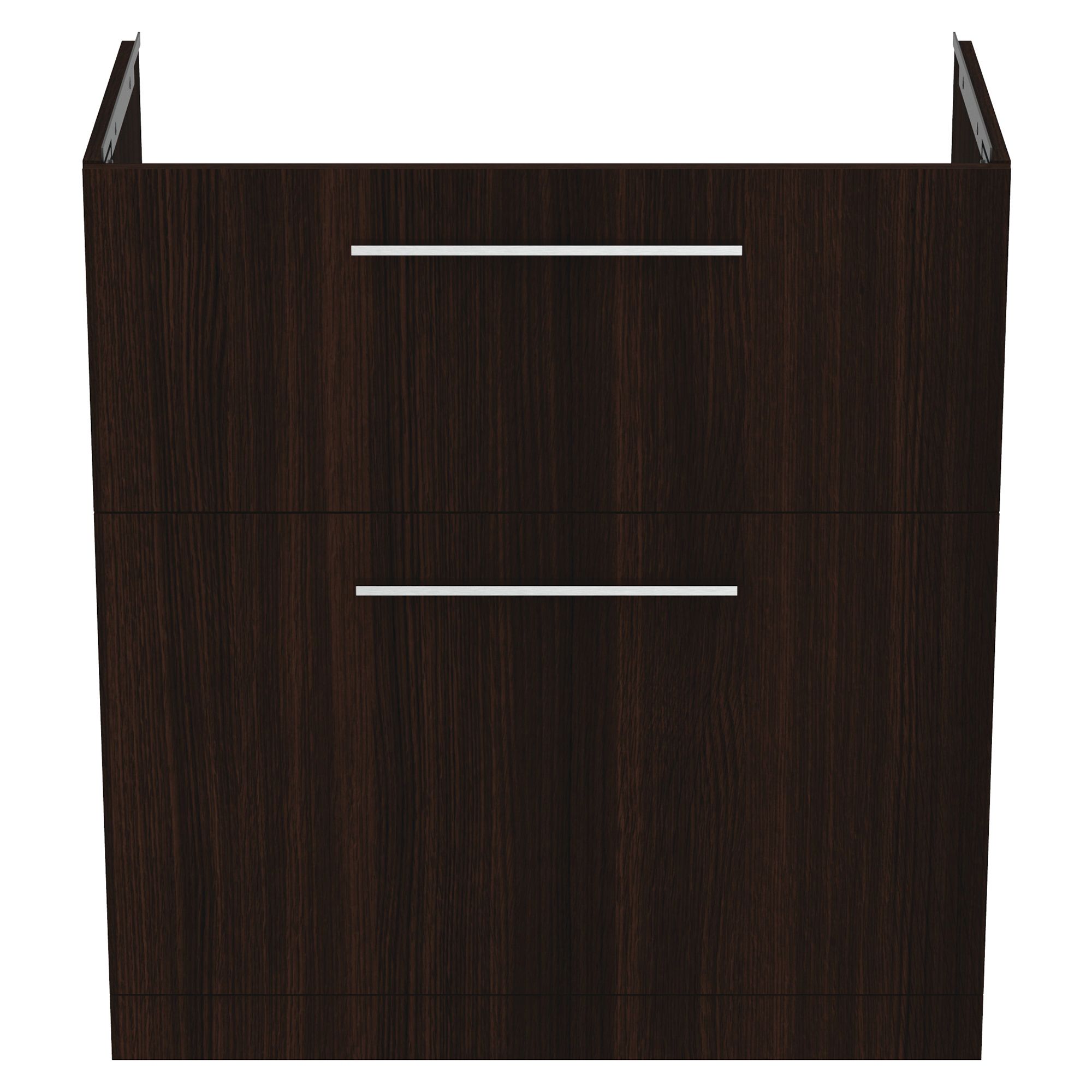 Ideal Standard i.life A Standard Coffee Brown Oak effect Freestanding Bathroom Vanity unit (H) 853mm (W) 800mm