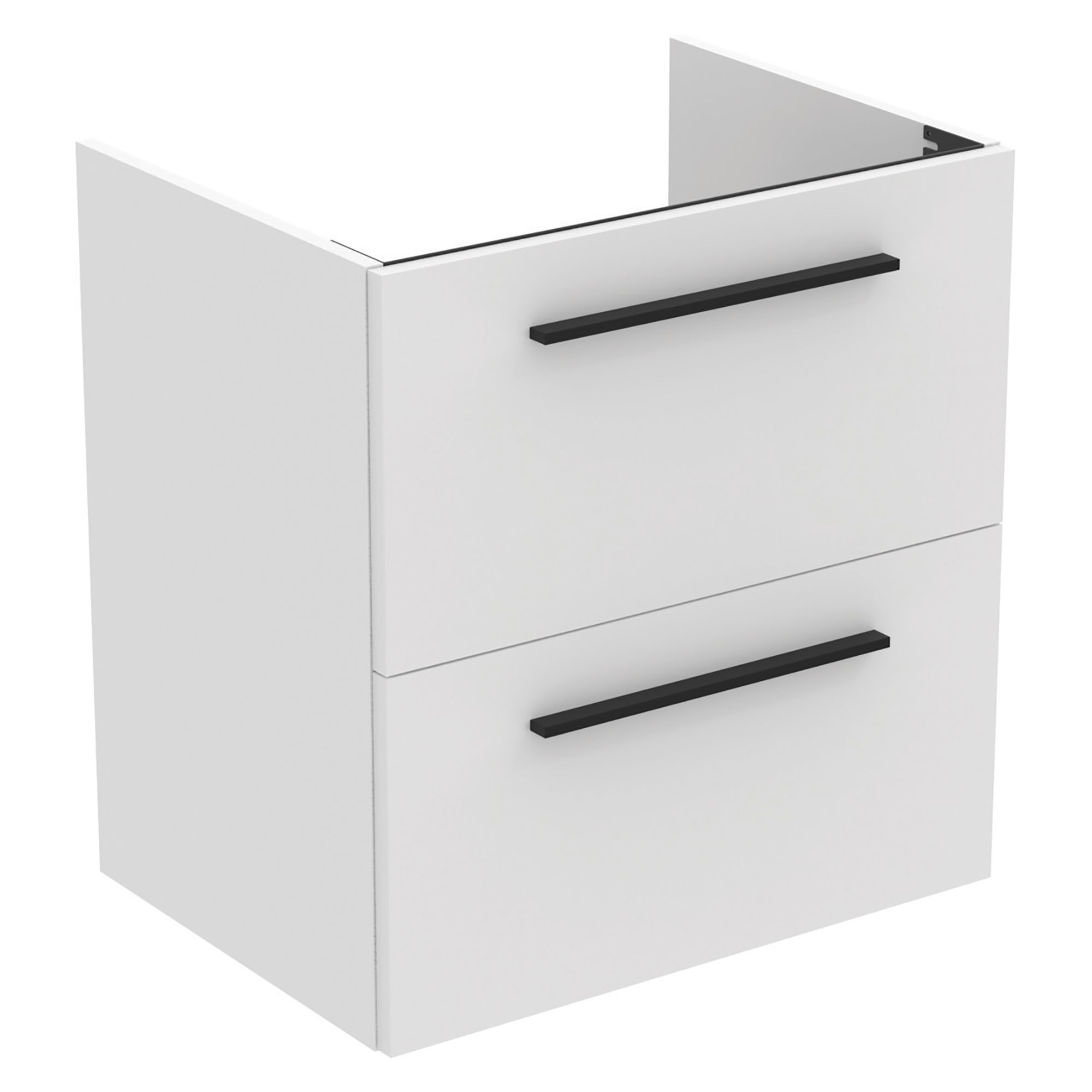 Ideal Standard i.life A Standard Matt White Wall-mounted Bathroom Vanity unit (H) 630mm (W) 600mm