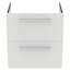 Ideal Standard i.life A Standard Matt White Wall-mounted Bathroom Vanity unit (H) 630mm (W) 600mm