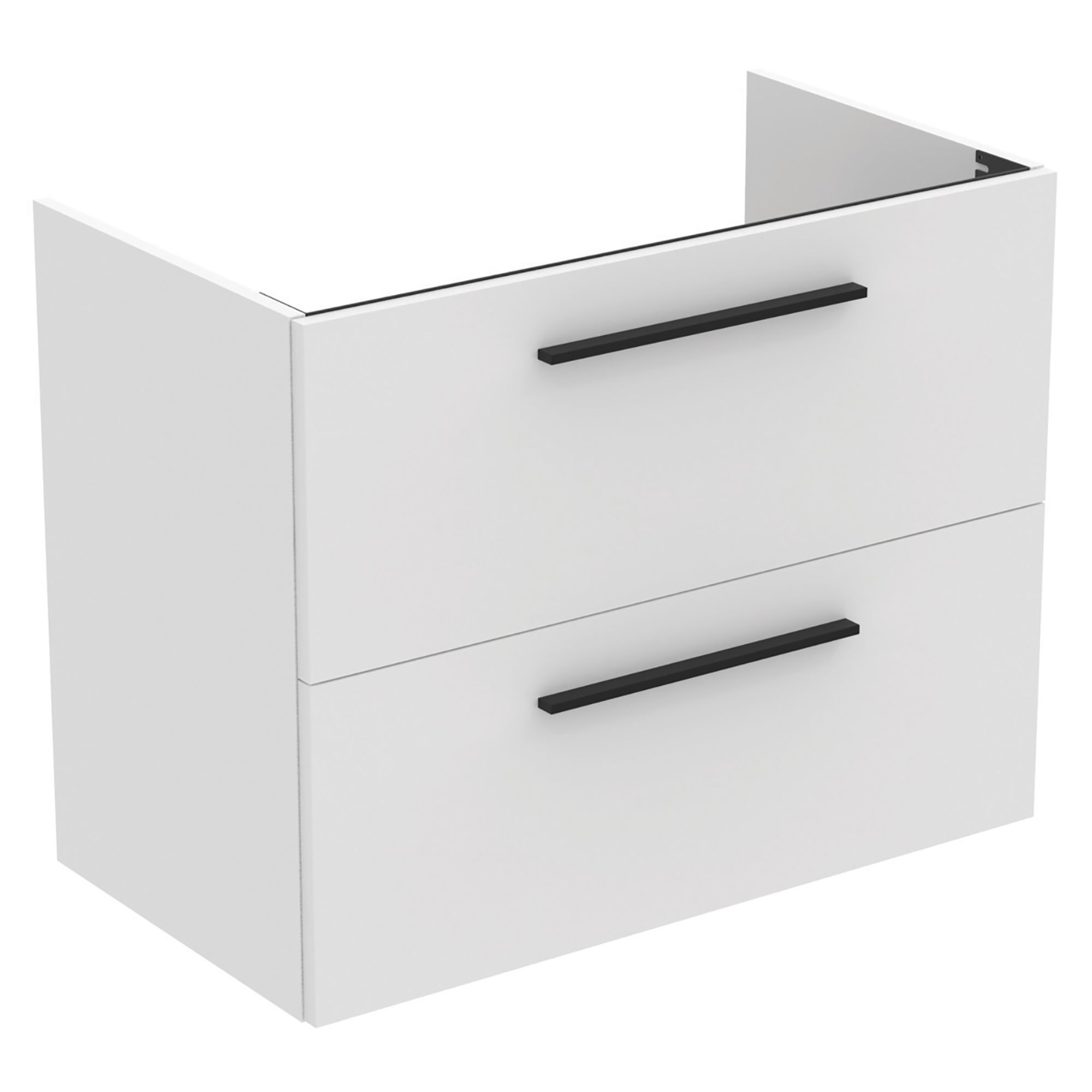 Ideal Standard i.life A Standard Matt White Wall-mounted Bathroom Vanity unit (H) 630mm (W) 800mm