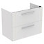 Ideal Standard i.life A Standard Matt White Wall-mounted Bathroom Vanity unit (H) 630mm (W) 800mm