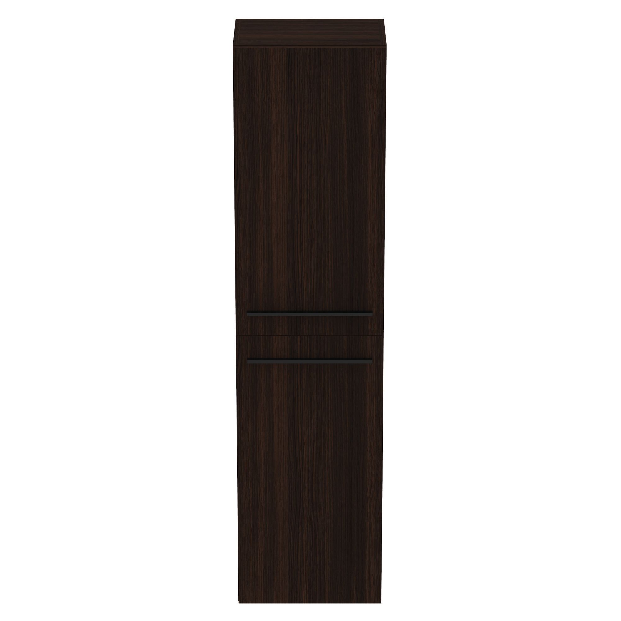 Ideal Standard i.life A Tall Matt Coffee Oak effect Single Wall-mounted Bathroom Cabinet (H)160cm (W)40cm