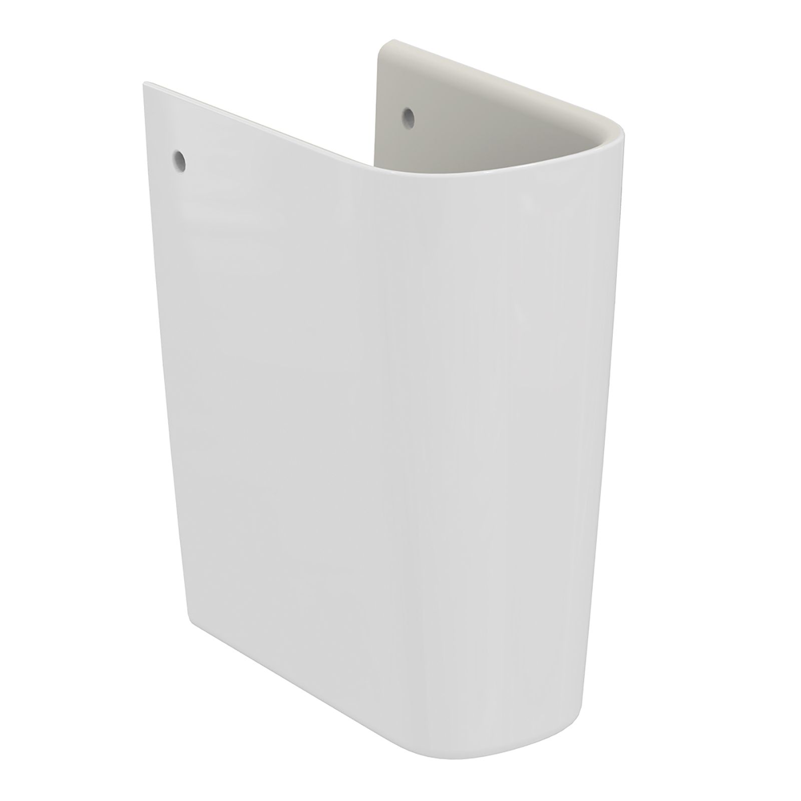 Ideal Standard i.life A White Bathroom Semi pedestal (H)34cm (W)17cm