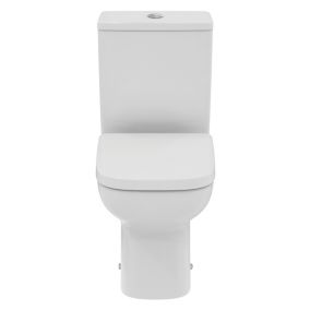 Ideal Standard i.life A White Standard Back to wall Square Close coupled Toilet set with Soft close seat