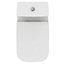 Ideal Standard i.life A White Standard Open back close-coupled Square Toilet set with Soft close seat