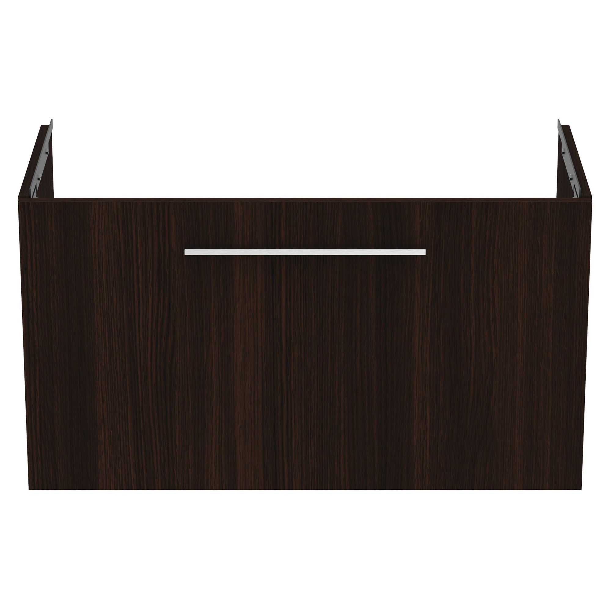 Ideal Standard i.life S Compact Coffee Oak effect Wall-mounted Bathroom Vanity unit (H) 440mm (W) 800mm